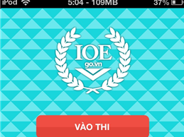 Luyện tiếng Anh bằng ứng dụng IOE trên nền tảng Android và iOS