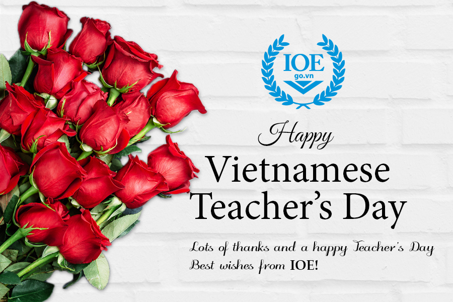 Chúc mừng ngày Nhà giáo Việt Nam