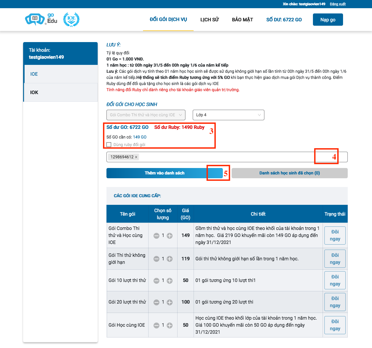 Những điều bạn cần biết về các gói thi thử IOE tiếng Anh - Ảnh 4