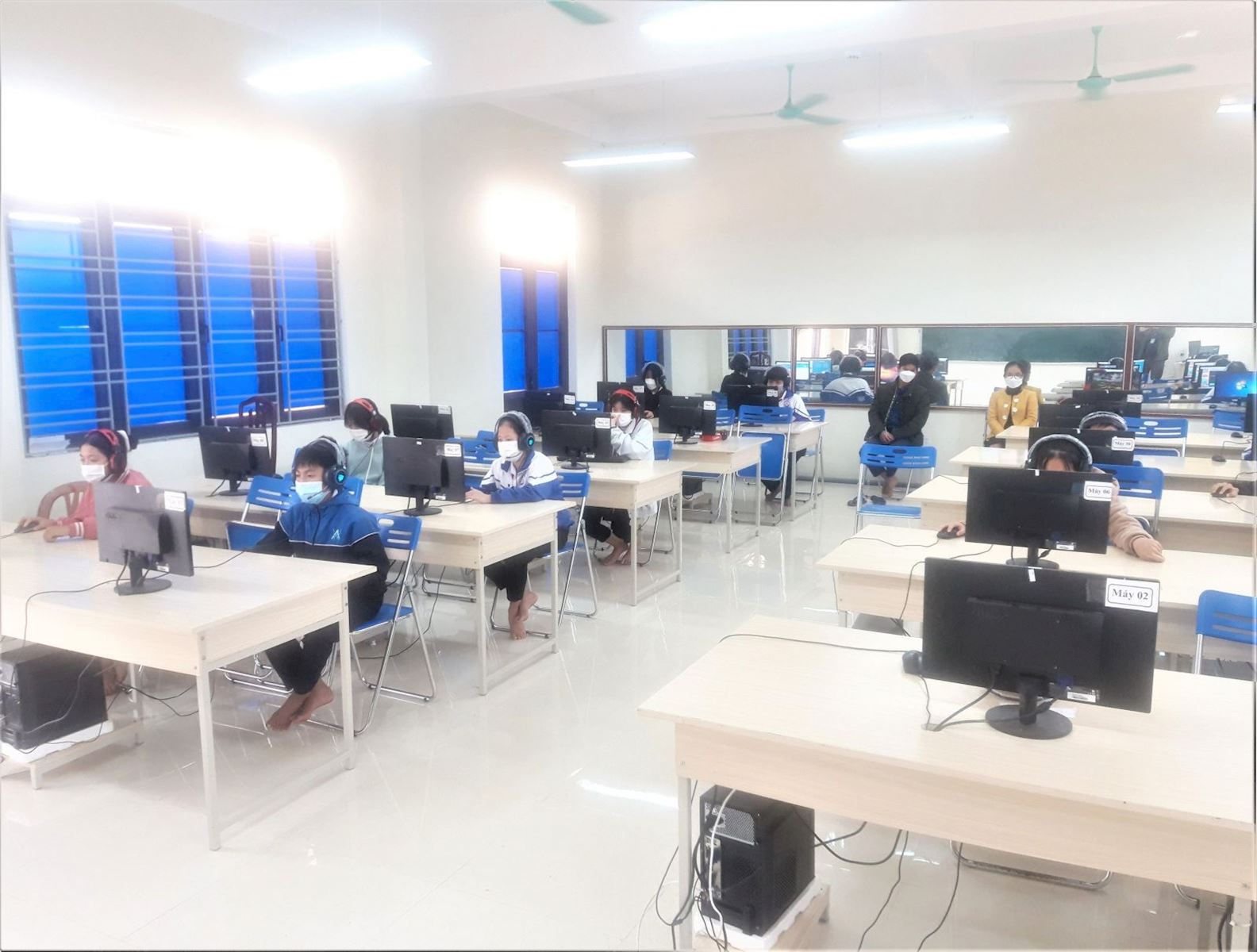 Quảng Trị: Trường THCS&THPT Cửa Việt tổ chức kỳ thi IOE cấp trường thành công tốt đẹp