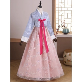 Trang phục Hanbok truyền thống Hàn Quốc SP000245  Trang Phục Biểu Diễn Ấn  Tượng
