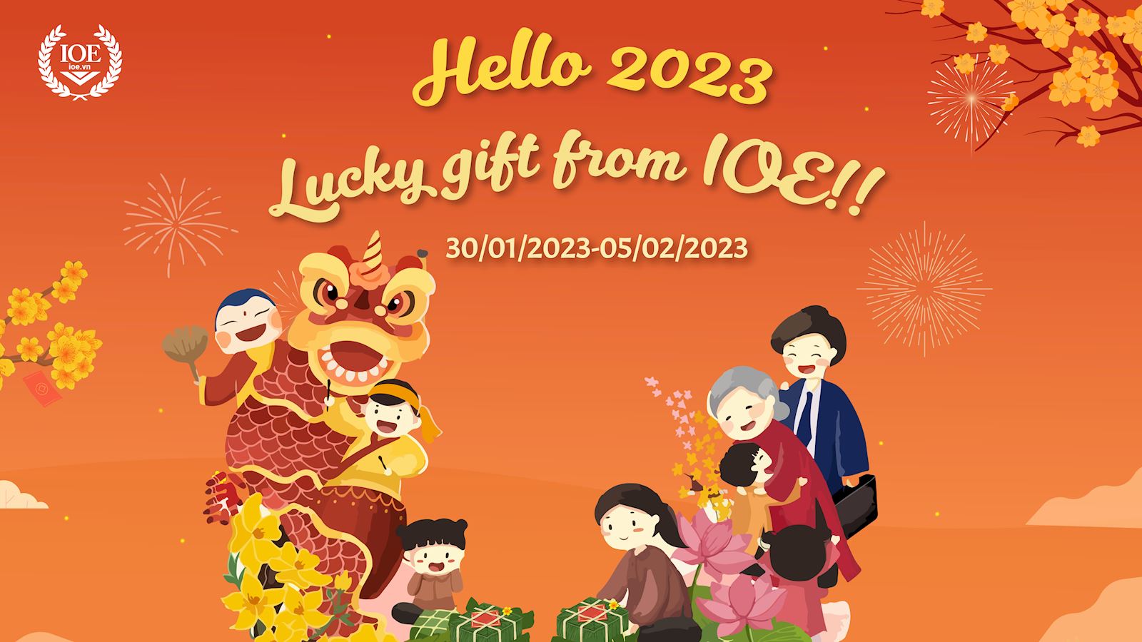 Hello 2023: Lucky gift from IOE!