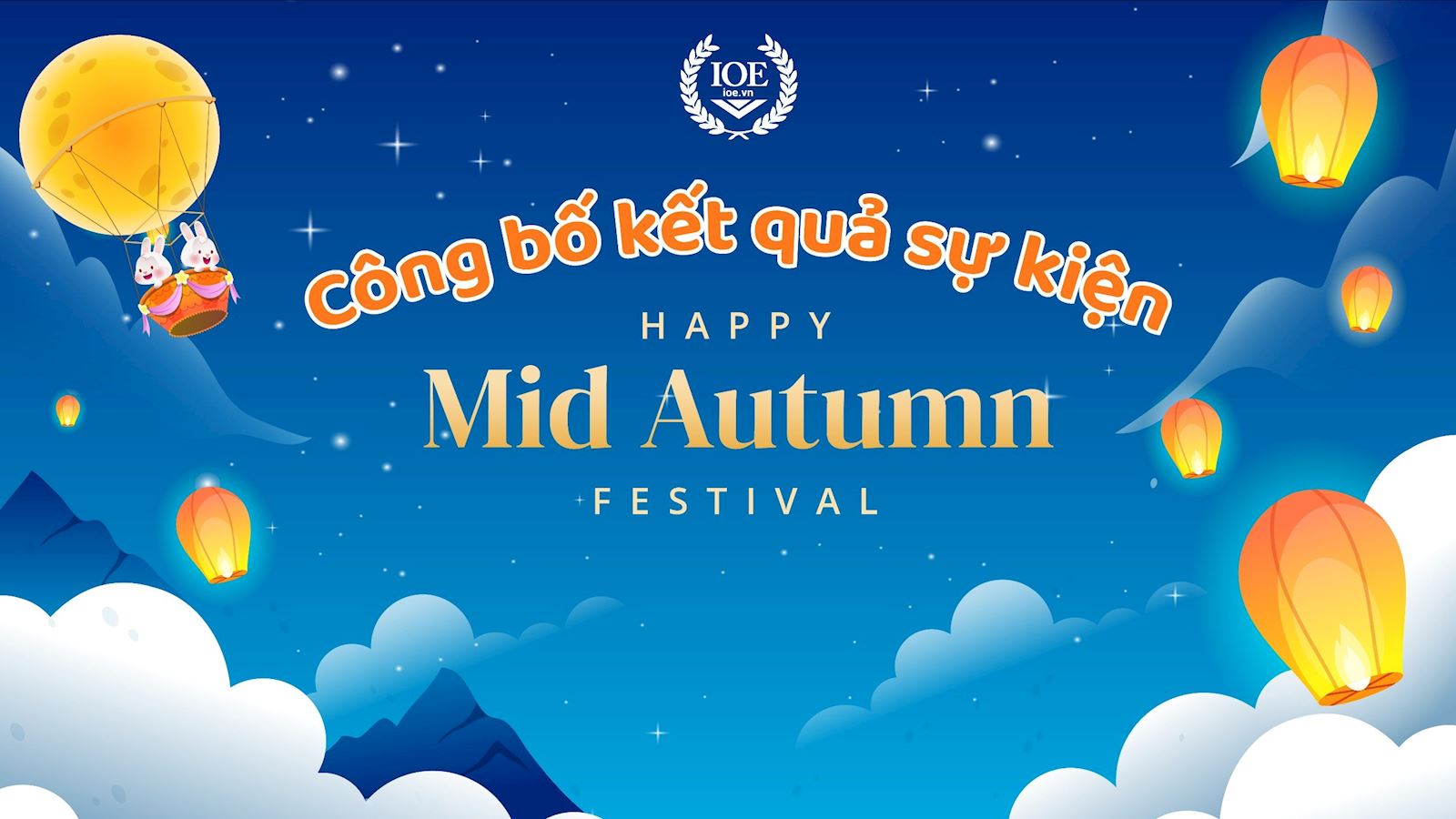 Công bố kết quả sự kiện "Happy Mid-Autumn Festival"