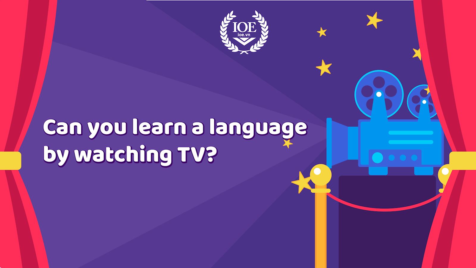 Can you learn a language by watching TV?