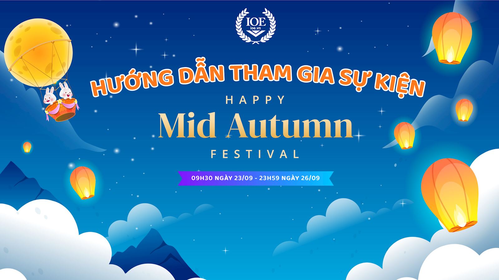 Hướng dẫn tham gia sự kiện "Happy Mid-Autumn Festival"