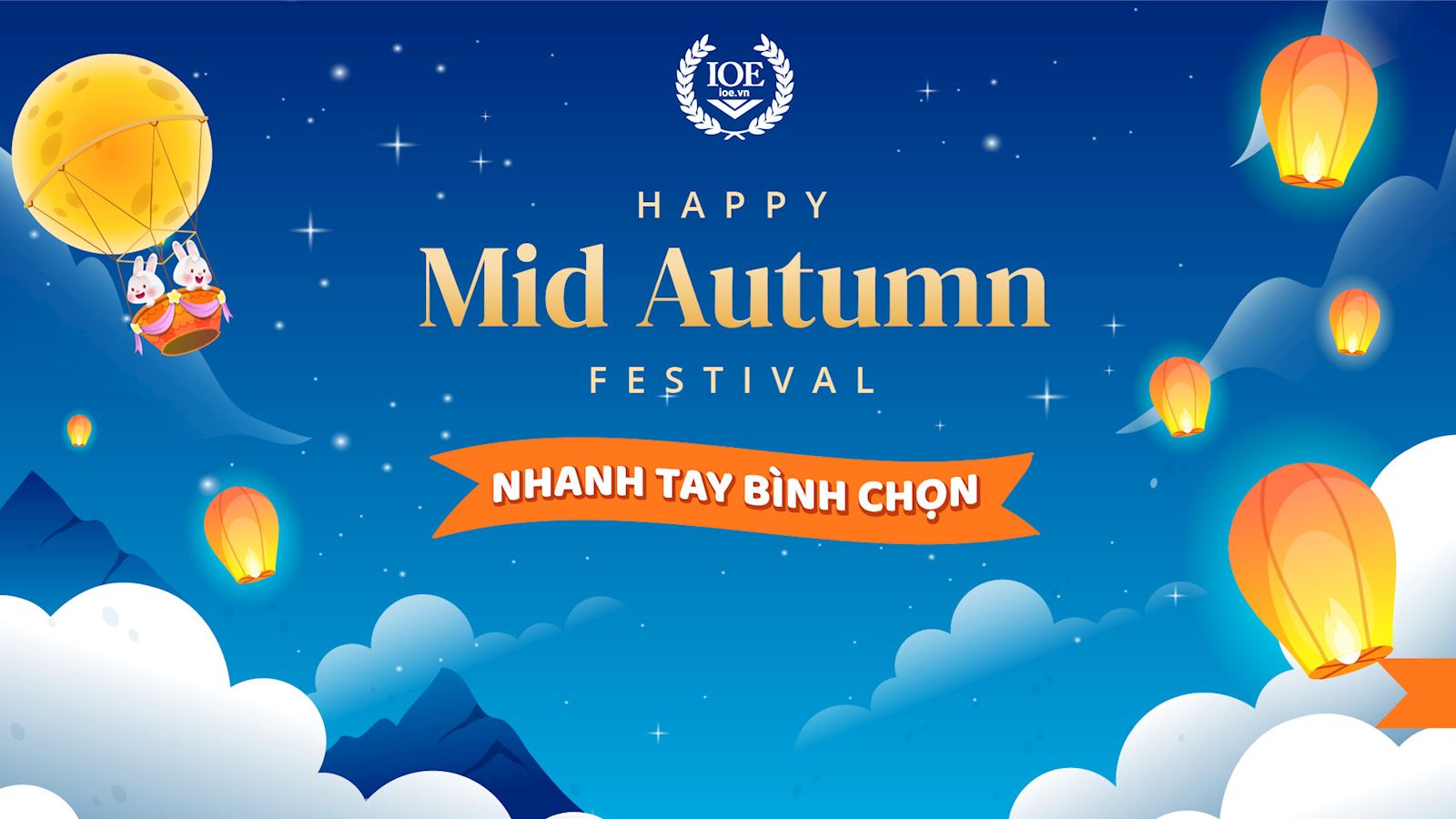 "Happy Mid-Autumn Festival": Nhanh tay bình chọn!