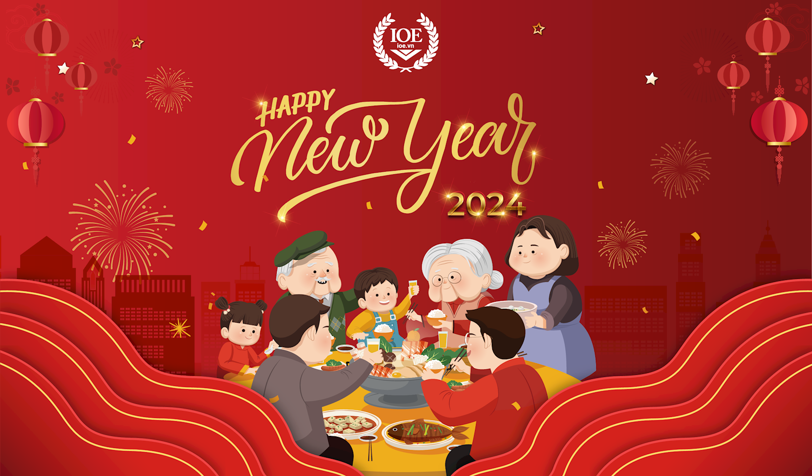 BTC IOE: Chúc mừng năm mới - Xuân Giáp Thìn 2024!