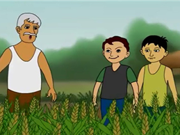 Truyện ngắn song ngữ: Người nông dân và 3 cậu con trai lười biếng